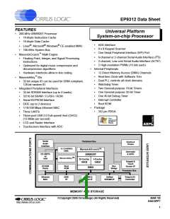 浏览型号EP9312-EBZ的Datasheet PDF文件第1页