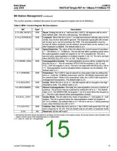 浏览型号LU6612的Datasheet PDF文件第15页