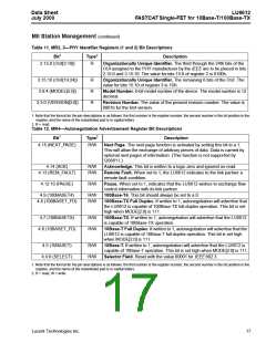 浏览型号LU6612的Datasheet PDF文件第17页