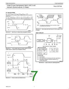 浏览型号LVC573A的Datasheet PDF文件第7页