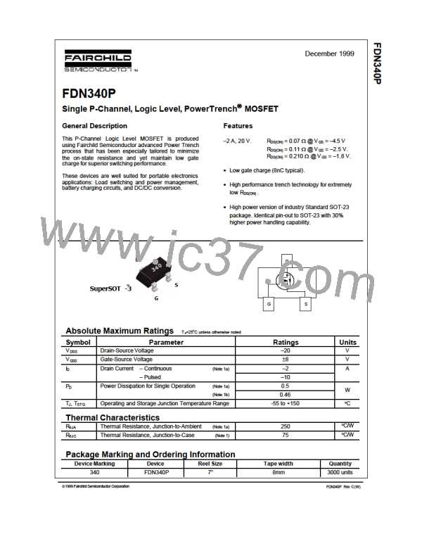 FDN340P图片预览