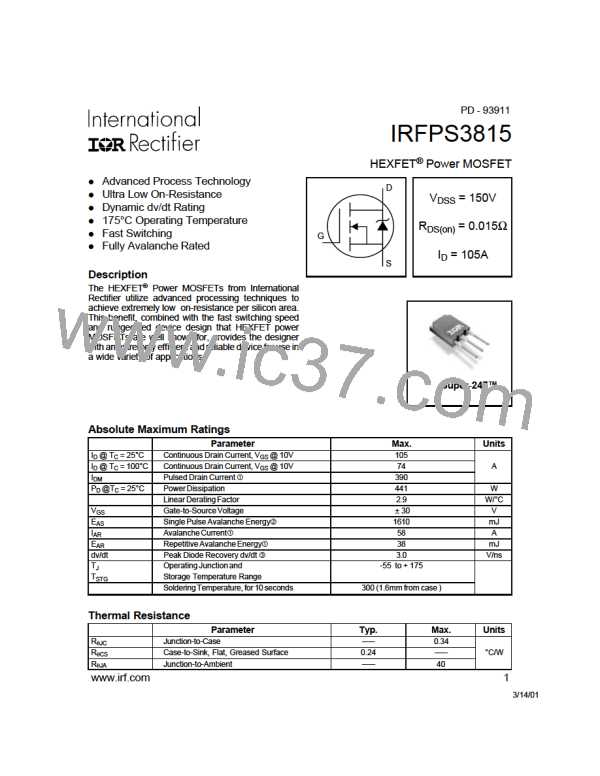 IRFPS3815图片预览