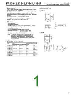 浏览型号FA13844N的Datasheet PDF文件第1页