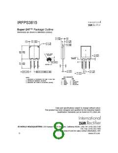 浏览型号IRFPS3815的Datasheet PDF文件第8页