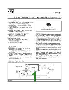 浏览型号L5973D的Datasheet PDF文件第1页