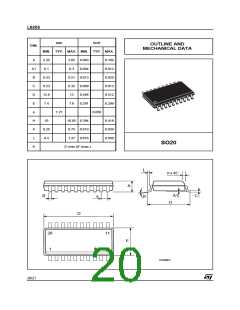 浏览型号L6205D的Datasheet PDF文件第20页