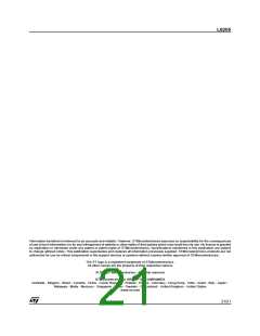 浏览型号L6205D的Datasheet PDF文件第21页
