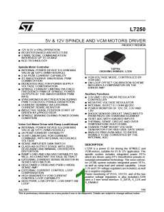 浏览型号L7250的Datasheet PDF文件第1页