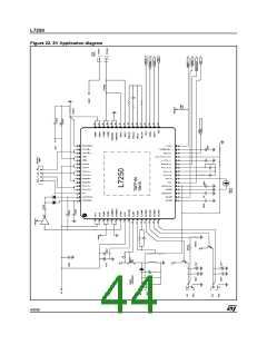 浏览型号L7250的Datasheet PDF文件第44页