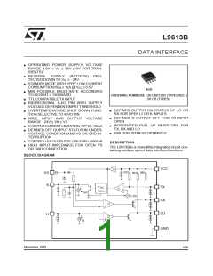 浏览型号L9613的Datasheet PDF文件第1页