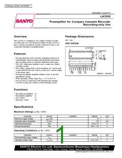浏览型号LA3242的Datasheet PDF文件第1页