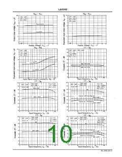 浏览型号LA3242的Datasheet PDF文件第10页