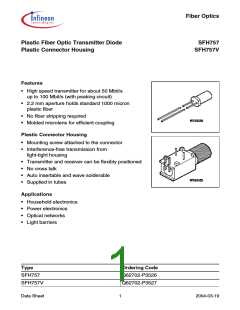 浏览型号SFH757V的Datasheet PDF文件第1页