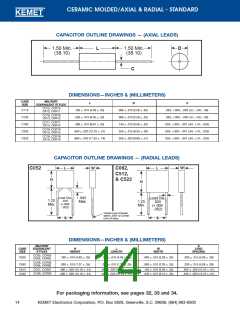 浏览型号C062C102K5G5CA的Datasheet PDF文件第14页