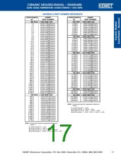 浏览型号C062C102K5G5CA的Datasheet PDF文件第17页