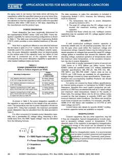 浏览型号C062C102K5G5CA的Datasheet PDF文件第38页