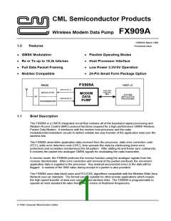 浏览型号FX909A的Datasheet PDF文件第1页