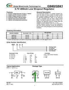 浏览型号G940T21U的Datasheet PDF文件第1页