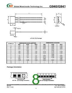 浏览型号G940T21U的Datasheet PDF文件第8页