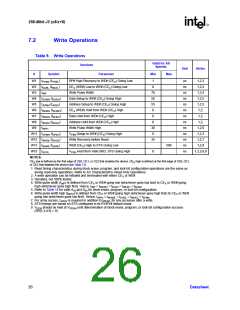 浏览型号GE28F256J3C-120的Datasheet PDF文件第26页