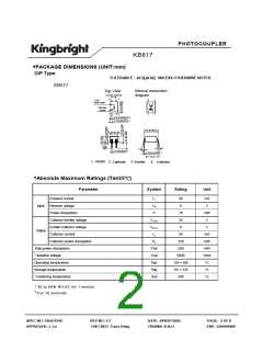 浏览型号KB817的Datasheet PDF文件第2页