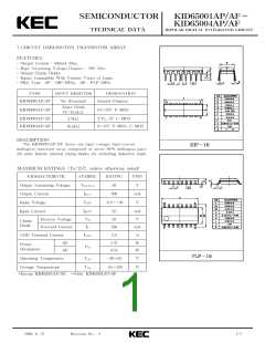 浏览型号KID65003AP的Datasheet PDF文件第1页
