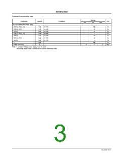浏览型号STK672-080的Datasheet PDF文件第3页
