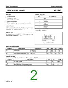 浏览型号BGY588N的Datasheet PDF文件第2页