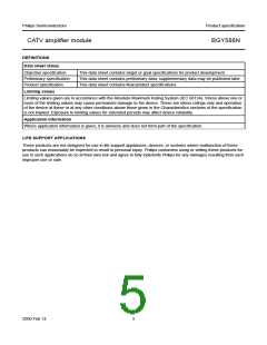 浏览型号BGY588N的Datasheet PDF文件第5页