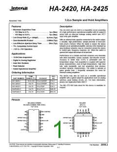 浏览型号HA1-2425-5的Datasheet PDF文件第1页
