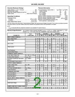 浏览型号HA1-2425-5的Datasheet PDF文件第2页