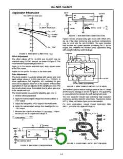 浏览型号HA1-2425-5的Datasheet PDF文件第5页