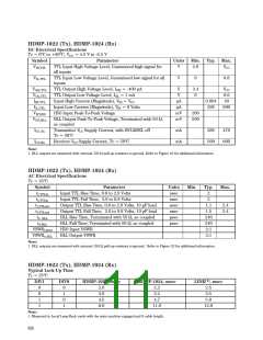 浏览型号HDMP-1024的Datasheet PDF文件第11页