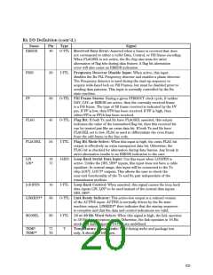 浏览型号HDMP-1024的Datasheet PDF文件第20页