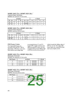 浏览型号HDMP-1024的Datasheet PDF文件第25页