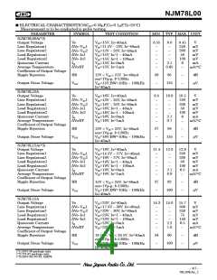 浏览型号NJM78L00的Datasheet PDF文件第4页