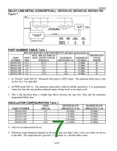 浏览型号DS1023-100的Datasheet PDF文件第7页