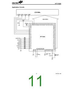 浏览型号HT1132A的Datasheet PDF文件第11页