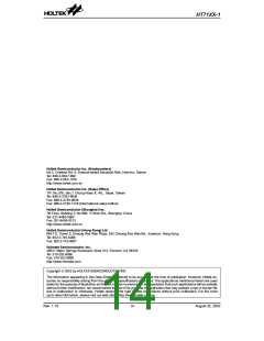 浏览型号HT7133-1的Datasheet PDF文件第14页
