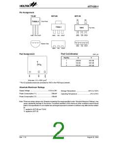 浏览型号HT7133-1的Datasheet PDF文件第2页