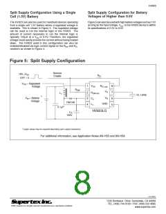 浏览型号HV823的Datasheet PDF文件第8页