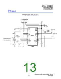 浏览型号I5216ED的Datasheet PDF文件第13页