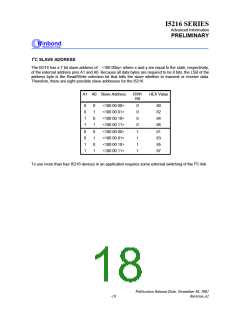 浏览型号I5216的Datasheet PDF文件第18页
