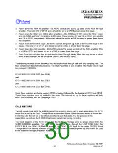 浏览型号I5216的Datasheet PDF文件第30页