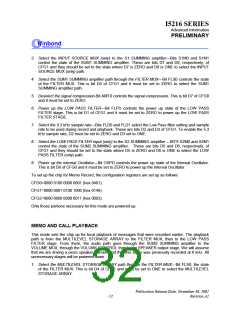 浏览型号I5216的Datasheet PDF文件第32页