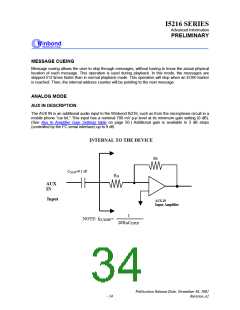 浏览型号I5216的Datasheet PDF文件第34页