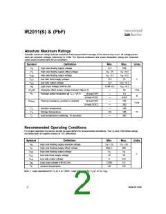 浏览型号IR2011的Datasheet PDF文件第2页