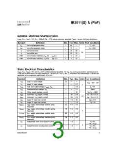 浏览型号IR2011的Datasheet PDF文件第3页