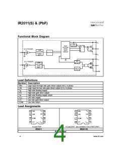 浏览型号IR2011的Datasheet PDF文件第4页