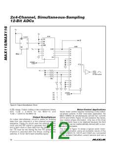 浏览型号MAX116EAX的Datasheet PDF文件第12页